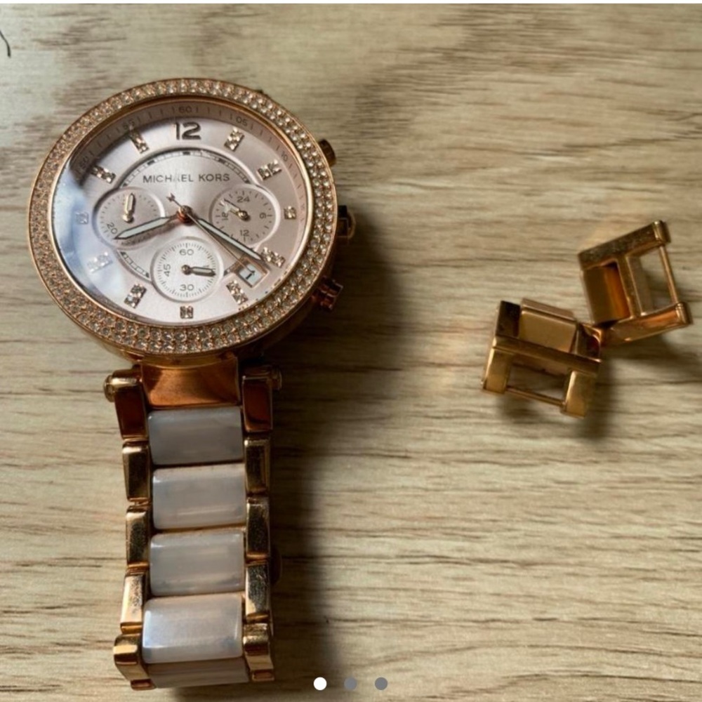 Michael Kors Parker Watch Blush Acetate